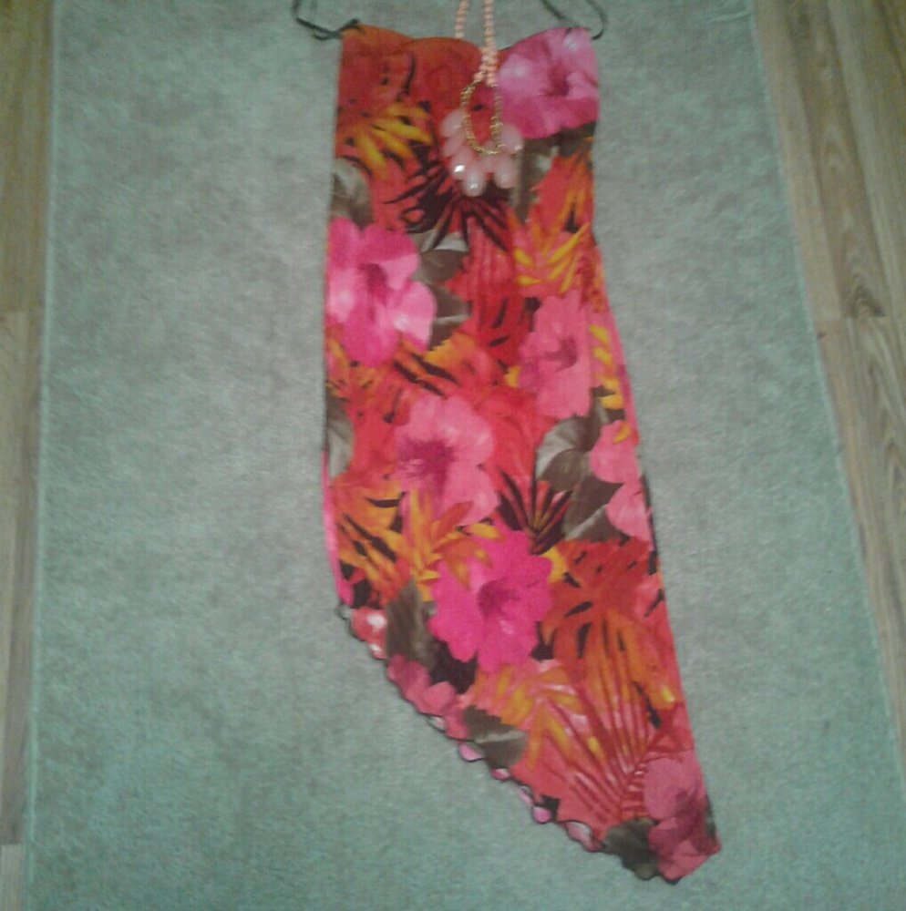 Cache strapless dress sz.S